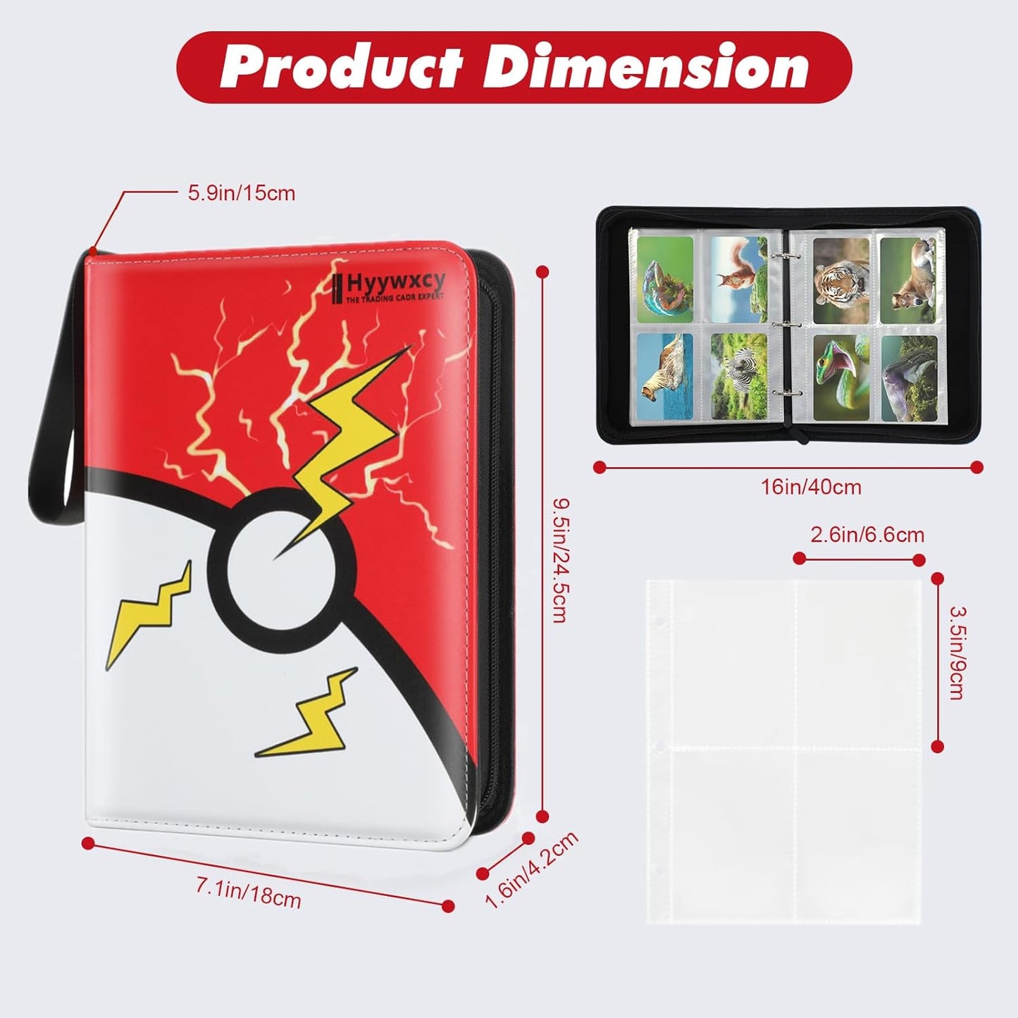 ALBUM CARTAS POKEMON FOLDER DE TARJETAS