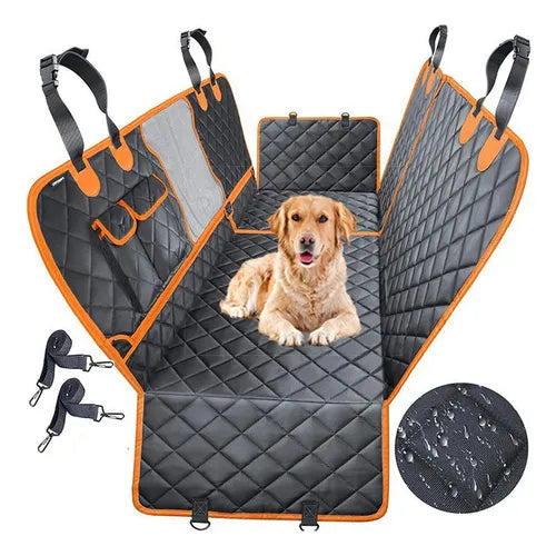 PROTECTOR CUBRE ASIENTO CARRO MASCOTA ANTIFLUIDOS