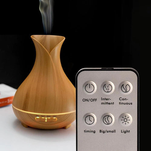 Humidificador Difusores Eléctricos Para Aromaterapia Con Luz LED, Silenciosos Y Decorativos