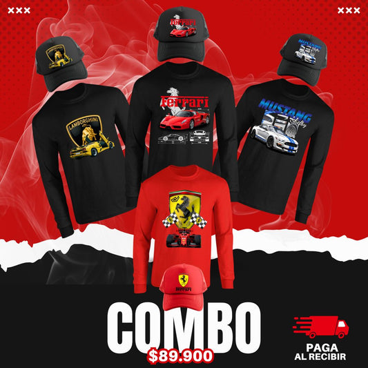 COMBO CARS DE LUJO CAMIBUSO + GORRA