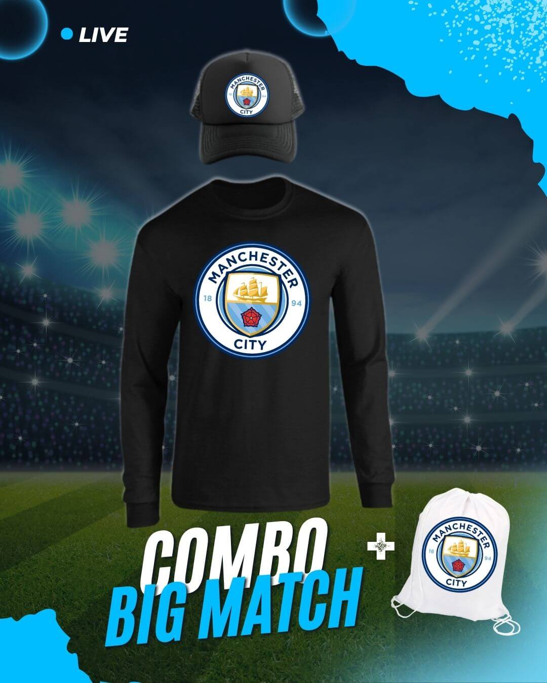 COMBO FUTBOL MATCH $99.900