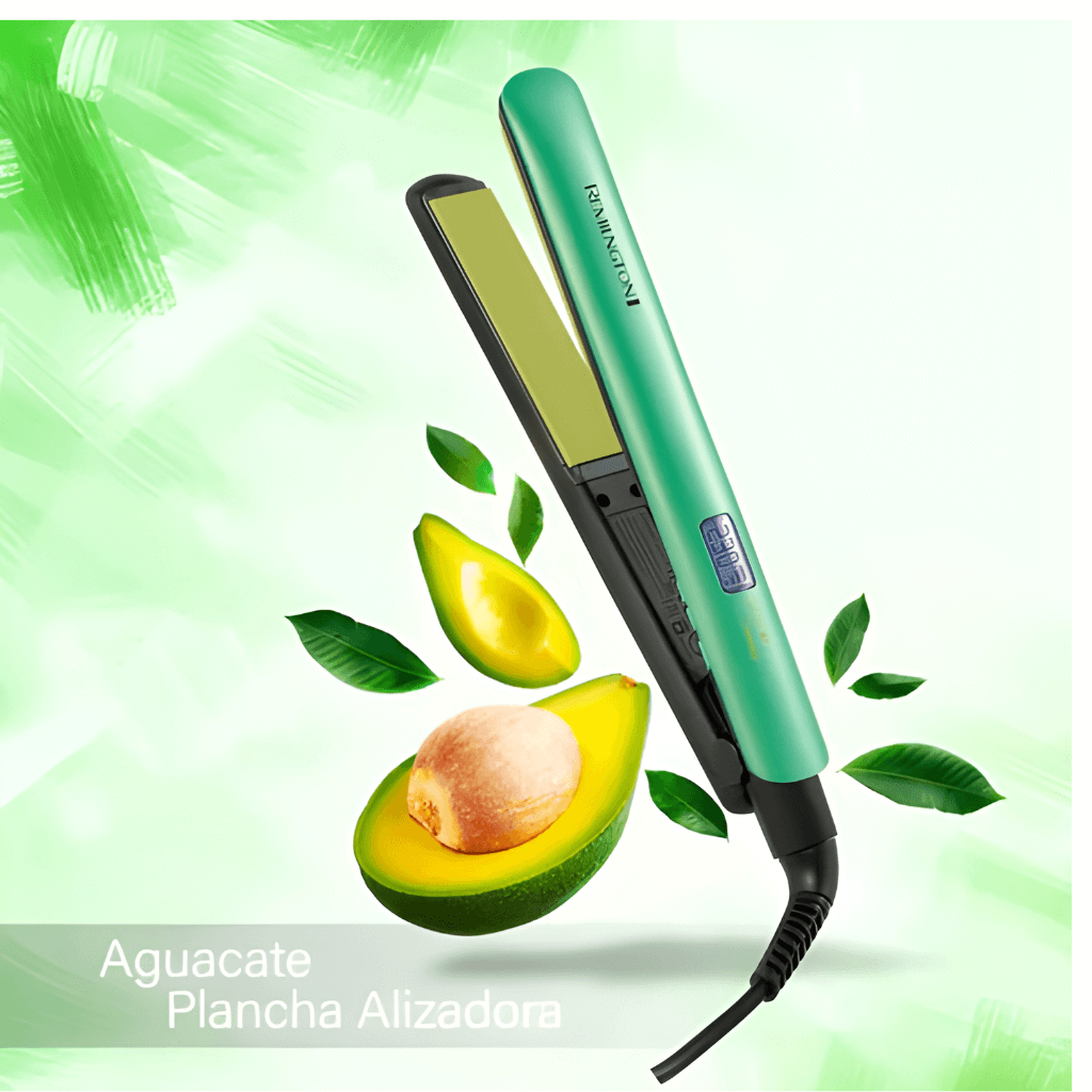 Combo Pinza Rizadora + Plancha Alisadora Aguacate