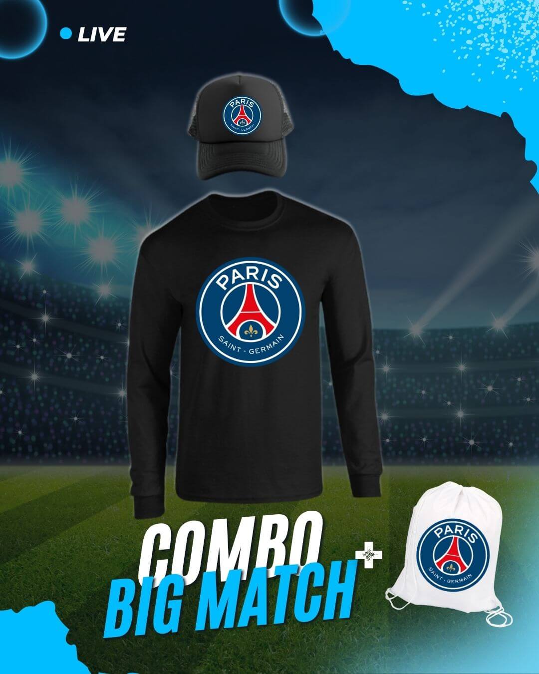 COMBO FUTBOL MATCH $99.900