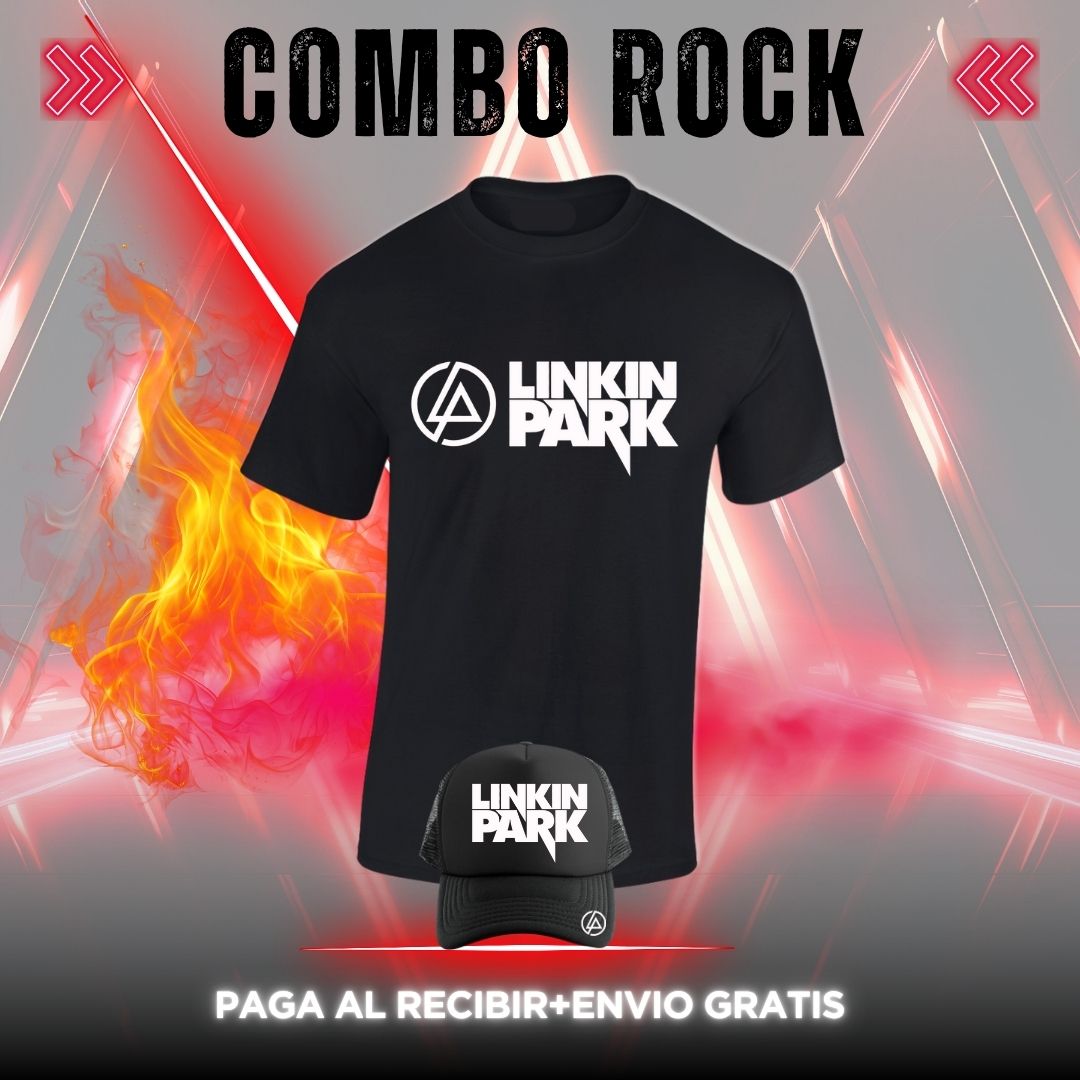 T-SHIRT COMBO ROCKS BANDAS $79.900