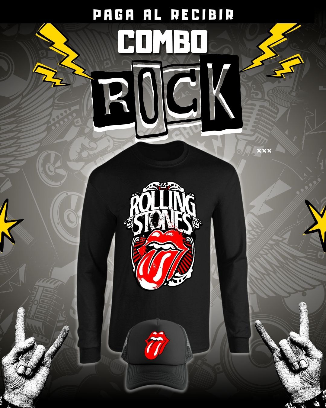 COMBO ROCK BANDAS $89.900