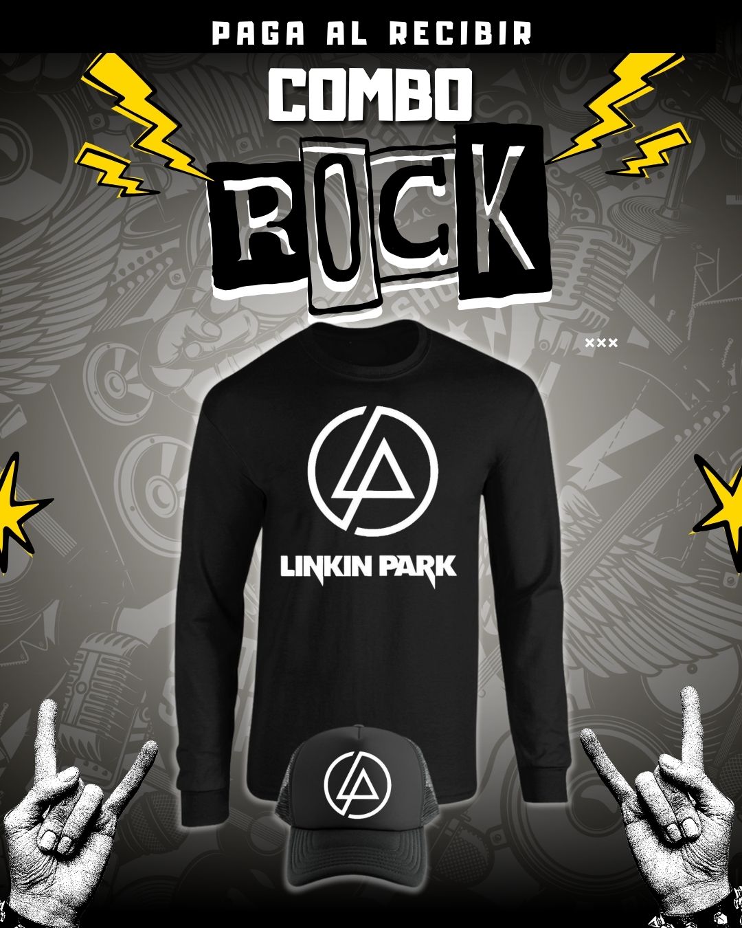 COMBO ROCK BANDAS $89.900