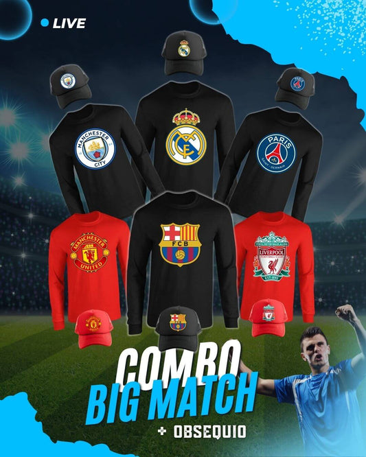 COMBO FUTBOL MATCH $99.900