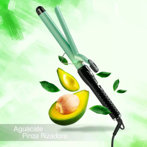 Combo Pinza Rizadora + Plancha Alisadora Aguacate
