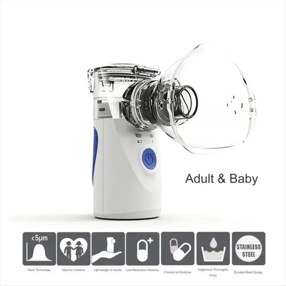 Nebulizador Portátil Niños Adultos Mesh Inhalador